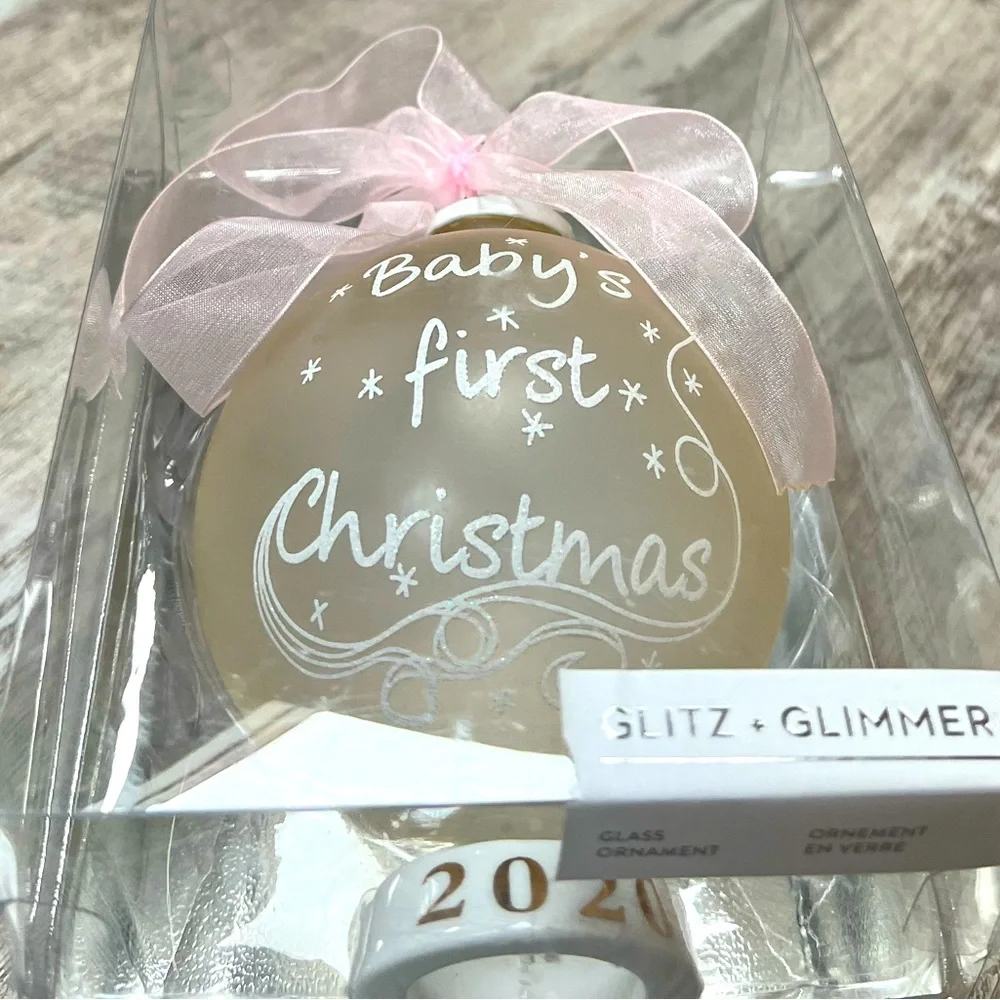 Baby’s first Christmas ornament